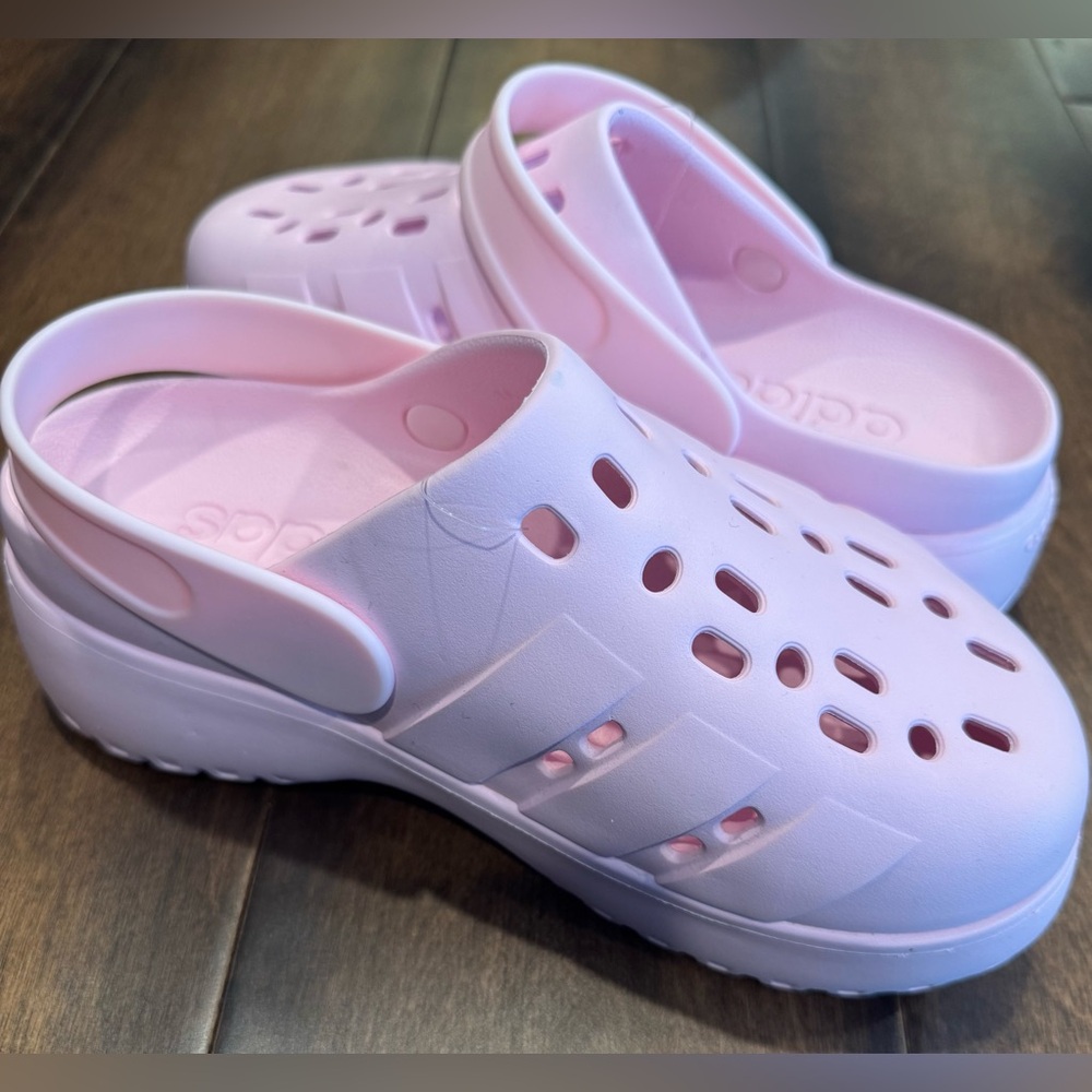 ADIDAS Adilette Platform Clogs - Picture 12 of 16